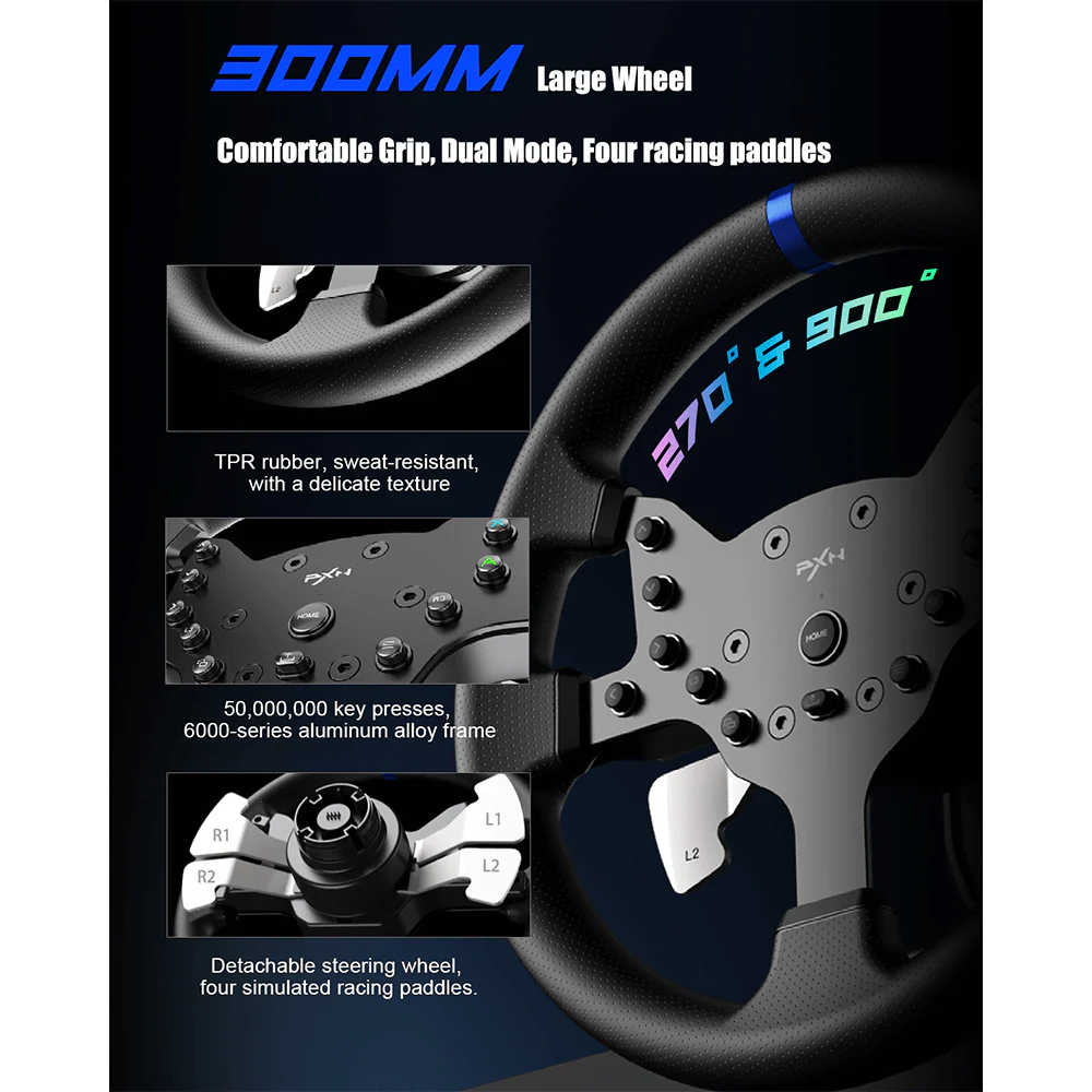 PXN V99 Racing Steering Wheel - Image 5